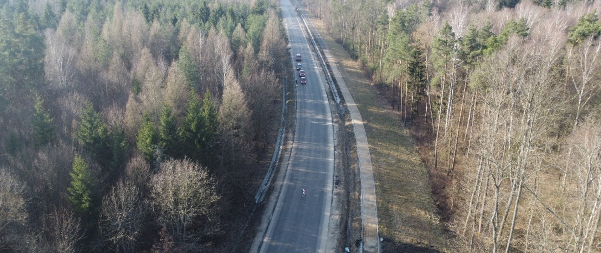 Nowoczesny i bezpieczny. Odcinek drogi wojewódzkiej Tychów Stary - Starachowice otwarty dla kierowców