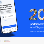 200 tysięcy podpisów kwalifikowanych w mObywatelu – cyfrowa rewolucja nabiera tempa