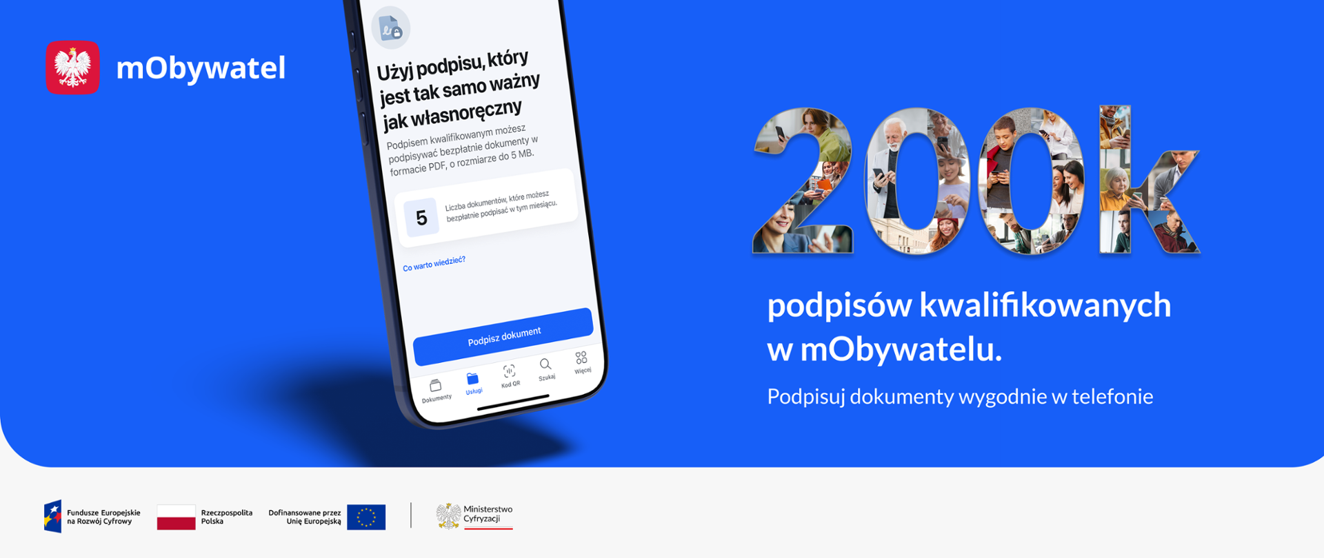 200 tysięcy podpisów kwalifikowanych w mObywatelu – cyfrowa rewolucja nabiera tempa