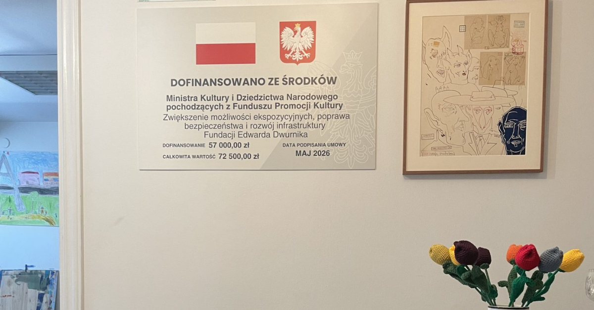 Fundacja Edwarda Dwurnika z nowym wyposażeniem dzięki dotacji