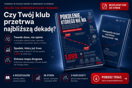 Kryzys demograficzny uderzy w polskie kluby sportowe – raport ujawnia dramatyczne prognozy