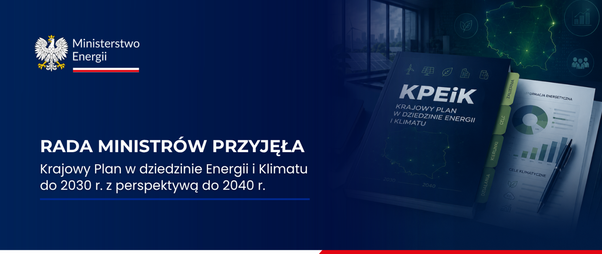 Rząd przyjął Krajowy Plan Energetyczno-Klimatyczny – dokument trafi do Brukseli