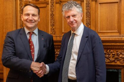 Wicepremier Sikorski w Londynie: bezpieczeństwo, Ukraina i Polonia