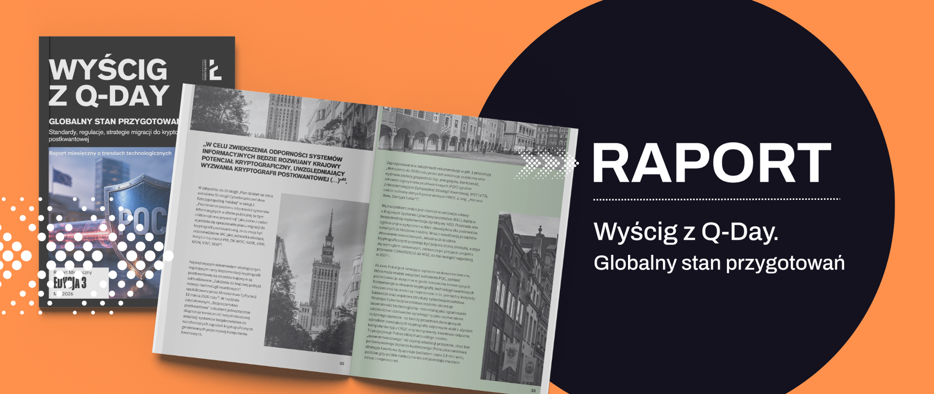 Raport Instytutu Łączności: globalne przygotowania do kryptografii postkwantowej