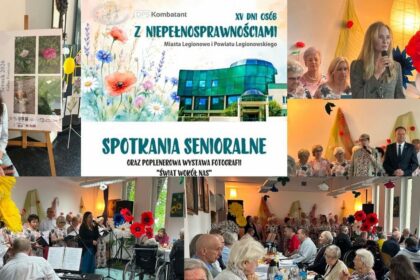 Deszcz nie przeszkodził w integracji seniorów w DPS Kombatant w Legionowie