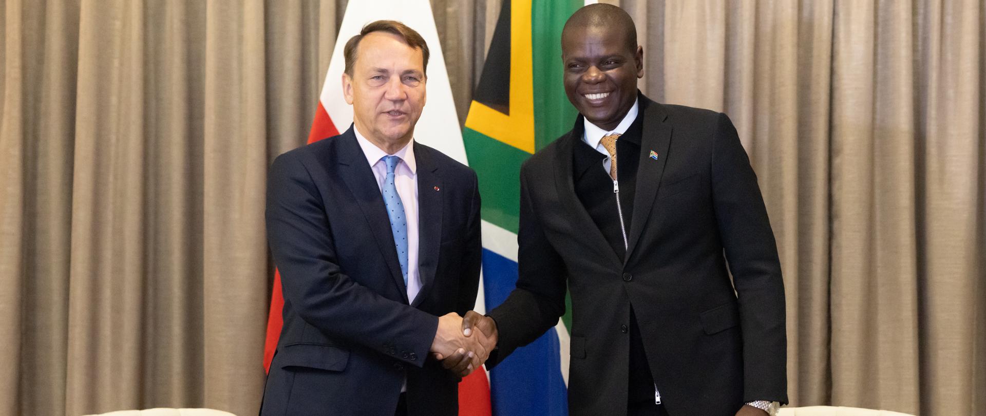 Wicepremier Sikorski z wizytą w RPA – rozmowy o G20 i współpracy gospodarczej