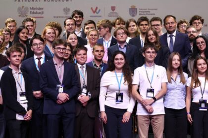 Minister Edukacji Barbara Nowacka na Ogólnopolskim Forum Młodzieżowych Rad Miast w Poznaniu