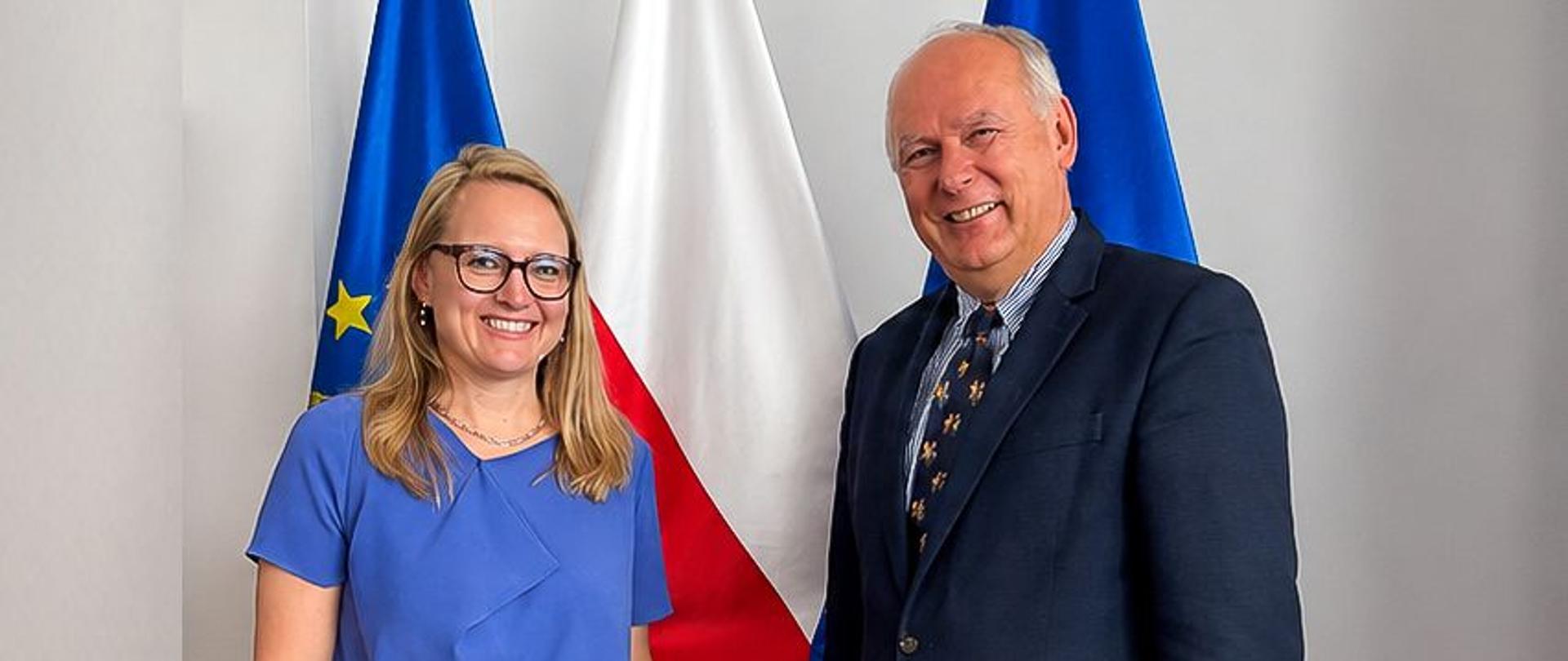 Polski minister omówił z przedstawicielką UE przygotowania do szczytu NATO i wsparcie dla Ukrainy