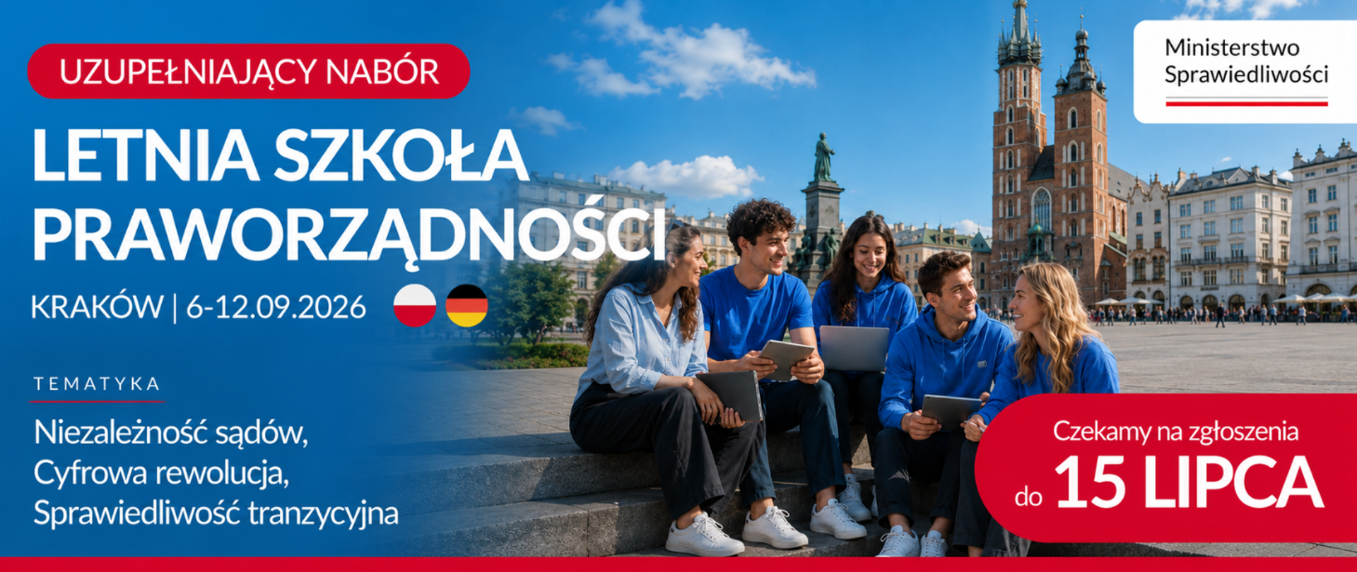 Letnia Szkoła Praworządności: przedłużony termin zgłoszeń do 15 lipca
