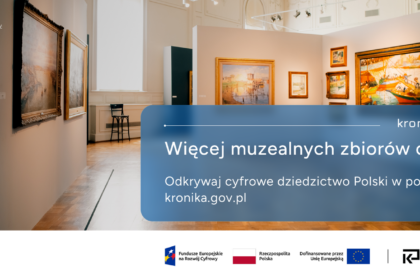 Cyfrowe zbiory kolejnych muzeów trafią do kronika.gov.pl