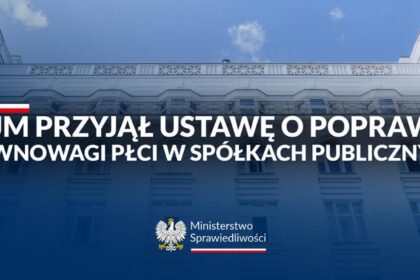 Sejm uchwalił ustawę „Women on Boards” – większa równowaga płci w spółkach publicznych