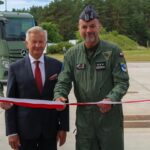 Nowy budynek portu lotniczego w 12 Bazie Bezzałogowych Statków Powietrznych w Mirosławcu