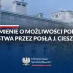 Ministerstwo Sprawiedliwości: poseł Cieszyński miał wynieść dokumenty z resortu