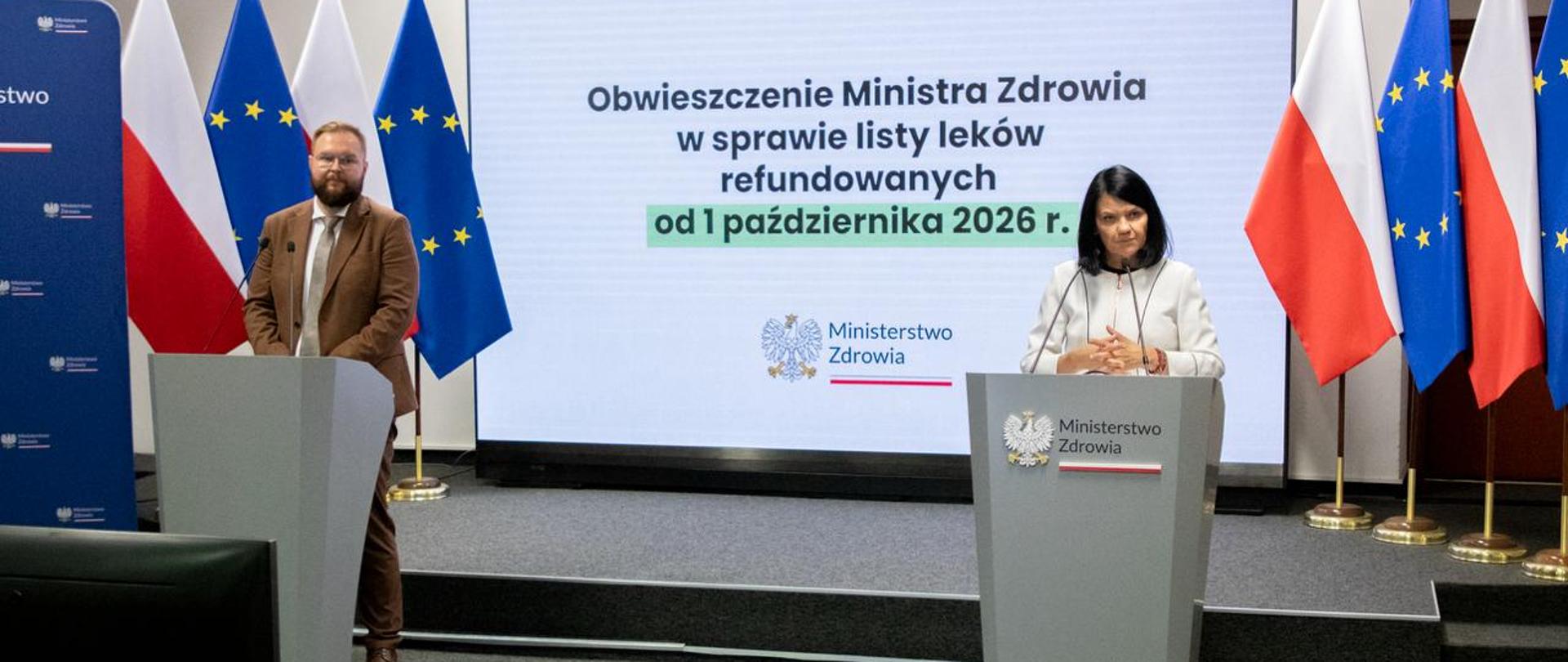Nowa lista refundacyjna od października: 24 terapie, w tym 13 onkologicznych