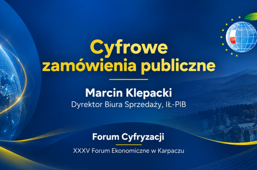 Cyfrowe zamówienia publiczne: Instytut Łączności jako zaufana trzecia strona