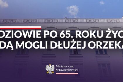 Ustawa spoczynkowa: sędziowie będą orzekać dłużej, projekt trafił do Sejmu