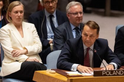Sikorski w Radzie Bezpieczeństwa ONZ: „Siergieju, powiedz swojemu szefowi: wystarczy”