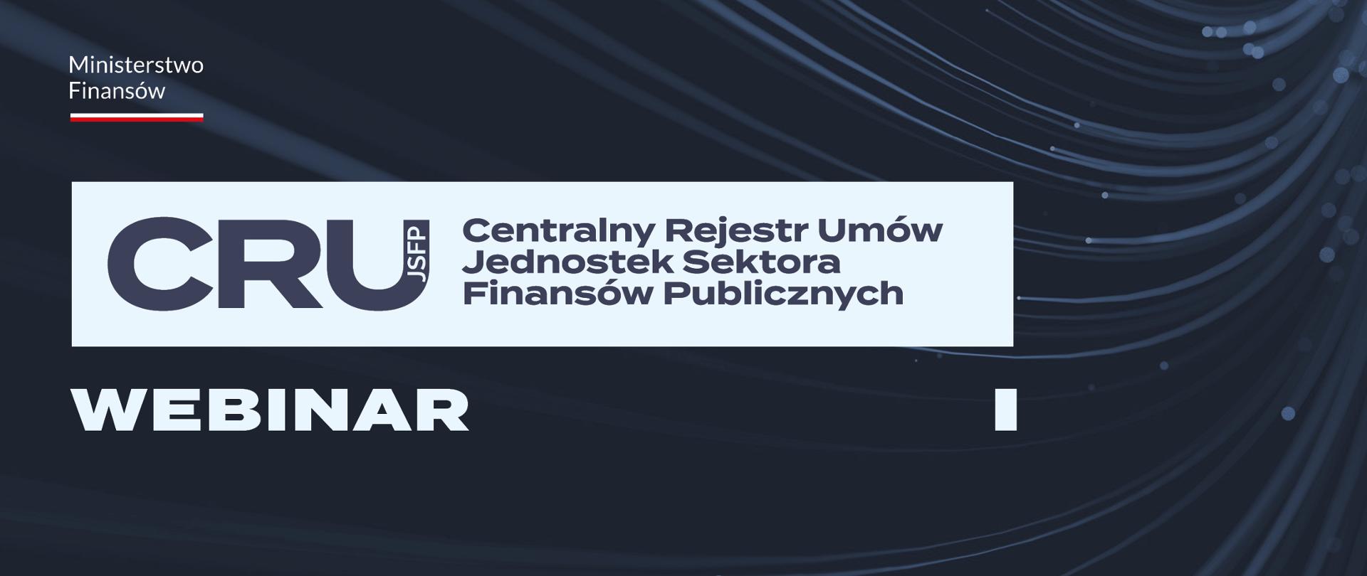Centralny Rejestr Umów JSFP: ostatni bezpłatny webinar już 29 września