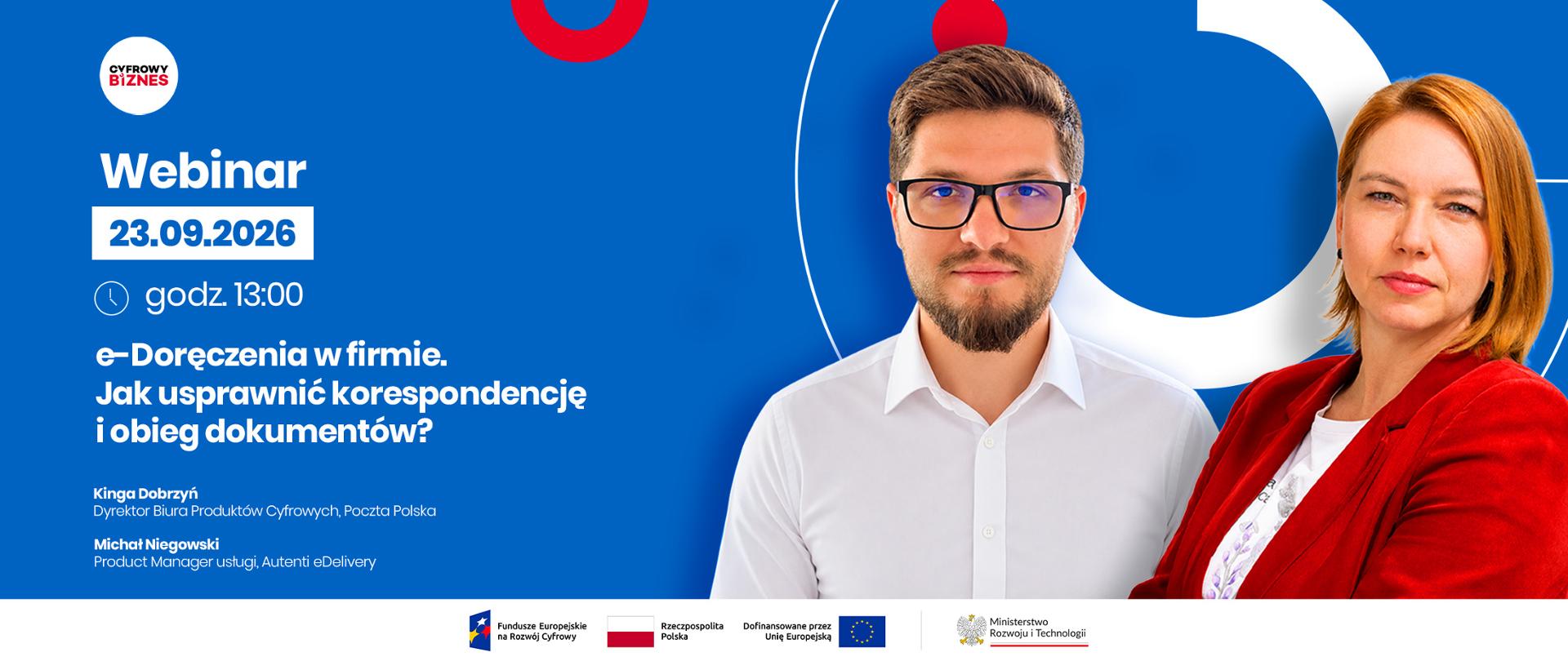 Bezpłatny webinar o e-Doręczeniach dla firm – 23 września 2026